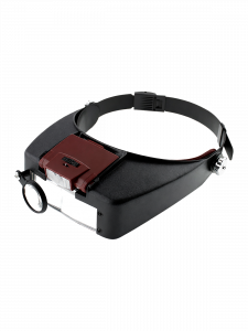 Лупа налобная увеличительная с подсветкой Орбита OT-INL12